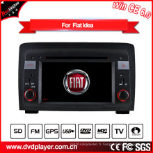 Lecteur DVD voiture Hualingan pour FIAT Idea Lancia Musa DVD Navigation Windows Ce